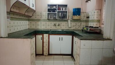 Kitchen Image of 1250 Sq.ft 3 BHK Builder Floor for rent in Sector 14 Gurgaon for Rs. 50000