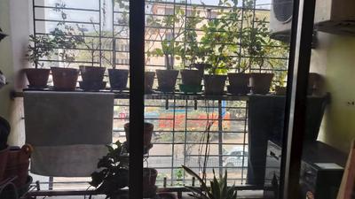 Balcony Image of 1200 Sq.ft 3 BHK Apartment / Flat for rent in Nagerbazar Kolkata for Rs. 30000