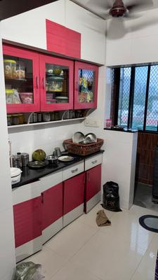 Kitchen Image of 1200 Sq.ft 2 BHK Apartment / Flat for sale in Ramdev Nagar Ahmedabad for Rs. 6200000