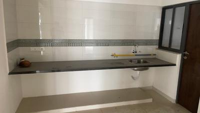 Kitchen Image of 1730 Sq.ft 3 BHK Apartment / Flat for rent in Vishwanath Maher Select, Shela Ahmedabad for Rs. 28000