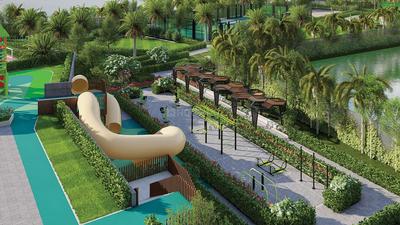 Image of 1390 Sq.ft 2.5 BHK Apartment / Flat for sale in Ananda The Drizzle, Narsingi, Hyderabad for Rs. 12500000