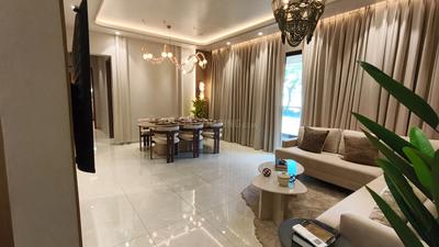 Hall Image of 1950 Sq.ft 3 BHK Apartment / Flat for sale in Harkrish Global Riverfront Phase 1, Mundhwa Pune for Rs. 26000000