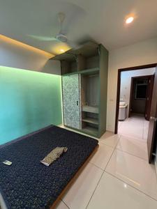 Bedroom Image of 2000 Sq.ft 3 BHK Apartment / Flat for rent in Thaltej Ahmedabad for Rs. 45500
