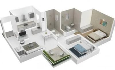 Image of 1080 Sq.ft 2 BHK Apartment / Flat for sale in Siddhashila Eela Phase II, Punawale, Pune for Rs. 7000000