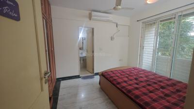 Bedroom Image of 630 Sq.ft 1 BHK Apartment / Flat for rent in Hiranandani Flora, Hiranandani Estate Thane for Rs. 35000