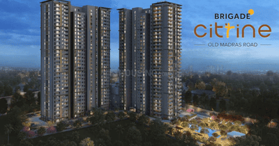 Image of 1000 Sq.ft 2 BHK Apartment / Flat for sale in Brigade Citrine, Budigere Cross, Bengaluru for Rs. 16500000