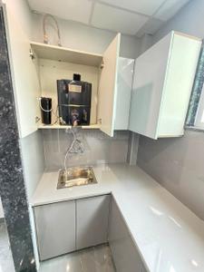 Kitchen Image of 1500 Sq.ft 1 RK Builder Floor for rent in Sector 46 Gurgaon for Rs. 24000
