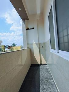 Balcony Image of 600 Sq.ft 1 BHK Apartment / Flat for rent in New Tippasandra Bengaluru for Rs. 35000