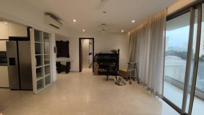 Living Room Image of 1450 Sq.ft 3 BHK Apartment / Flat for rent in Lake Enclave, Hiranandani Estate Thane for Rs. 100000