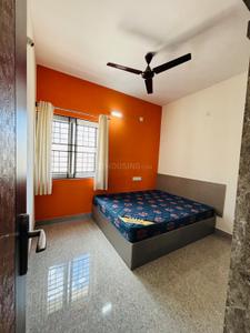Bedroom Image of 800 Sq.ft 1 BHK Apartment / Flat for rent in Ejipura Bengaluru for Rs. 26000