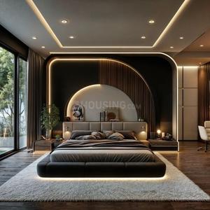 Bedroom Image of 2100 Sq.ft 3 BHK Apartment / Flat for rent in Man Royal Platinum, Vijay Nagar Indore for Rs. 23000
