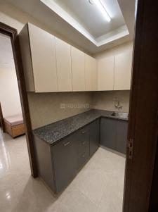 Kitchen Image of 700 Sq.ft 1 BHK Builder Floor for sale in Jangpura New Delhi for Rs. 6200000