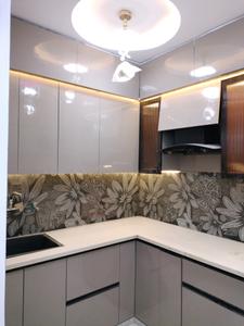 Kitchen Image of 600 Sq.ft 2 BHK Builder Floor for sale in Deenpur New Delhi for Rs. 4300000