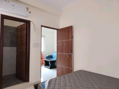 Bedroom Image of 655 Sq.ft 1 BHK Apartment / Flat for rent in Kondapur Hyderabad for Rs. 25000