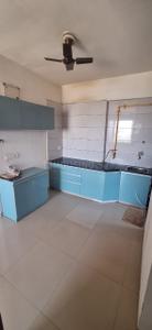 Kitchen Image of 640 Sq.ft 1 BHK Apartment / Flat for rent in Savvy Studioz, Gota Ahmedabad for Rs. 18000