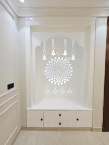 Pooja Room Image of 2700 Sq.ft 3 BHK Builder Floor for sale in Ansal Royale Residency Floors, Sector 55 Gurgaon for Rs. 26500000