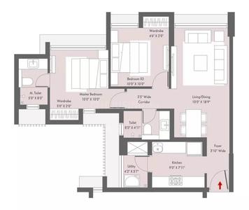 Without Brokerage 2 BHK Flat