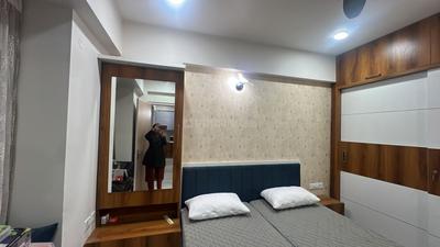 Bedroom Image of 637 Sq.ft 2 BHK Apartment / Flat for rent in Mahima Sansaar Phase I, Sanganer Jaipur for Rs. 21000