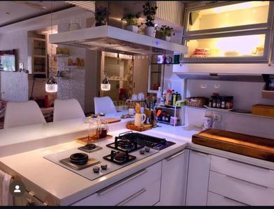 Kitchen Image of 1250 Sq.ft 3 BHK Apartment / Flat for rent in CIDCO Millennium Tower, Sanpada Navi Mumbai for Rs. 110000