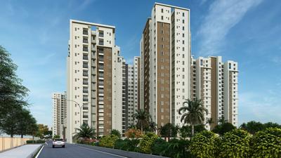 Image of 1568 Sq.ft 3 BHK Apartment / Flat for sale in Doshi Risington 2, Karapakkam, Chennai for Rs. 17400000