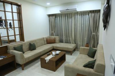 Hall Image of 1200 Sq.ft 2 BHK Apartment / Flat for rent in Orchid Blues, Shela Ahmedabad for Rs. 29000