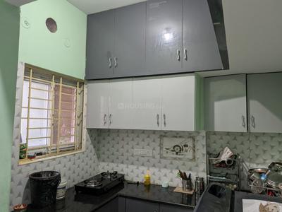 Kitchen Image of 600 Sq.ft 2 BHK Builder Floor for rent in K R Puram Bengaluru for Rs. 16000