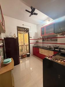 Kitchen Image of 710 Sq.ft 1 BHK Apartment / Flat for rent in Amar Raj Vaibhav NX, Dombivli West Thane for Rs. 16000