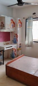 Bedroom Image of 1000 Sq.ft 2 BHK Apartment / Flat for rent in Kopar Khairane Navi Mumbai for Rs. 36000