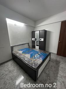 Bedroom Image of 1500 Sq.ft 3.5 BHK Apartment / Flat for rent in Pramukh Trinity, Sargasan Gandhinagar for Rs. 23500