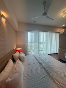Bedroom Image of 710 Sq.ft 1 RK Studio for rent in Godrej The Suites, Jaypee Greens Greater Noida for Rs. 30000