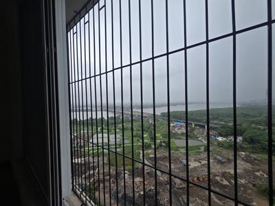 Balcony Image of 1200 Sq.ft 3 BHK Apartment / Flat for rent in Dosti West County, Thane West Thane for Rs. 50000