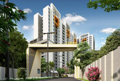 Image of 1242 Sq.ft 3 BHK Apartment / Flat for sale in Sukhwani Verde, Undri, Pune for Rs. 9500000