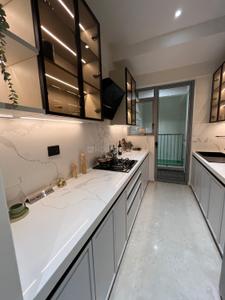 Kitchen Image of 901 Sq.ft 3 BHK Apartment / Flat for sale in Godrej Nurture, Bhandup West Mumbai for Rs. 27400000