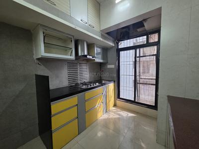 Kitchen Image of 650 Sq.ft 1 BHK Apartment / Flat for sale in Kopar Khairane Navi Mumbai for Rs. 9500000