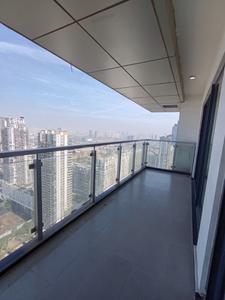 Balcony Image of 2295 Sq.ft 3 BHK Apartment / Flat for rent in Conscient Hines Elevate, Sector 59 Gurgaon for Rs. 125000