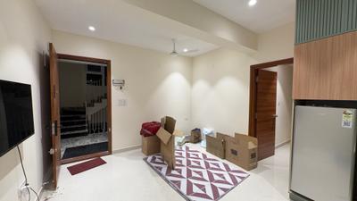 Living Room Image of 500 Sq.ft 1 BHK Apartment / Flat for rent in Maruthi Sevanagar Bengaluru for Rs. 40000