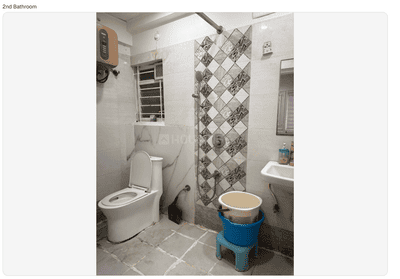 Bathroom Image of 1085 Sq.ft 2 BHK Apartment / Flat for sale in Abhee Nandana, Harlur Bengaluru for Rs. 12000000