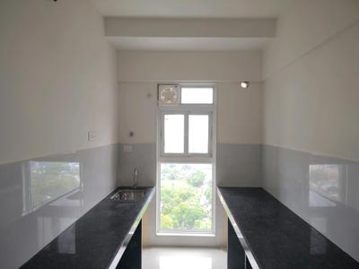 Kitchen Image of 863 Sq.ft 2 BHK Apartment / Flat for rent in Ashar Arize Tower B And C, Kalwa Thane for Rs. 40000