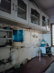 Kitchen Image of 500 Sq.ft 1 RK Builder Floor for rent in Swaraj Homes RWA Yamuna Vihar Block C6, Yamuna Vihar New Delhi for Rs. 13000