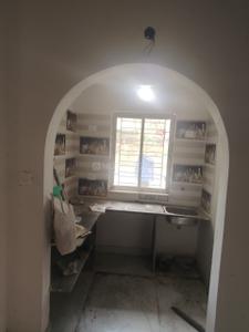 Kitchen Image of 450 Sq.ft 1 BHK Apartment / Flat for sale in Baguiati Kolkata for Rs. 1575000