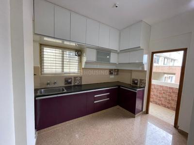 Kitchen Image of 1850 Sq.ft 3 BHK Apartment / Flat for rent in Domlur Layout Bengaluru for Rs. 80000