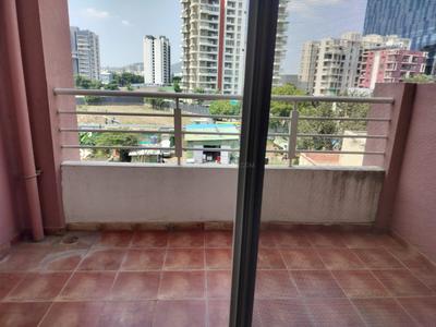 Balcony Image of 1050 Sq.ft 2 BHK Apartment / Flat for rent in Kumar Piccadilly, Tathawade Pune for Rs. 51000