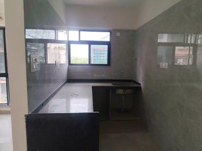 Kitchen Image of 635 Sq.ft 1 BHK Apartment / Flat for rent in Shivesh Emerald, Airoli Navi Mumbai for Rs. 32000