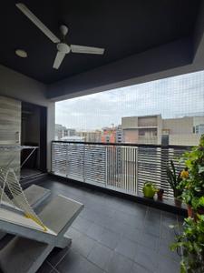 Balcony Image of 2710 Sq.ft 3 BHK Penthouse for sale in Prahlad Nagar Ahmedabad for Rs. 34200000