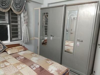 Bedroom Image of 1200 Sq.ft 2 BHK Apartment / Flat for rent in Satyam Status , Jodhpur Ahmedabad for Rs. 28500