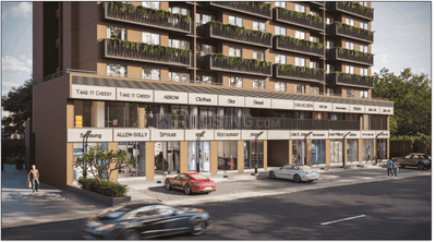 Image of 1296 Sq.ft 2 BHK Apartment / Flat for sale in Jay Visat Aatman, Chandkheda, Ahmedabad for Rs. 5700000