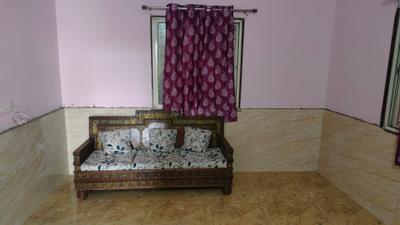Living Room Image of 800 Sq.ft 1 BHK Independent House for rent in Wagholi Pune for Rs. 12000