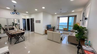 Living Room Image of 1050 Sq.ft 3 BHK Apartment / Flat for sale in Oberoi Woods, Goregaon East Mumbai for Rs. 49500000