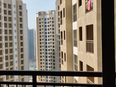 Balcony Image of 840 Sq.ft 2 BHK Apartment / Flat for sale in Sunteck World, Naigaon East Naigaon for Rs. 7000000