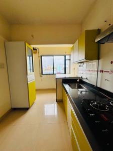 Kitchen Image of 1000 Sq.ft 2 BHK Apartment / Flat for rent in Magarpatta Trillium, Magarpatta City Pune for Rs. 41000